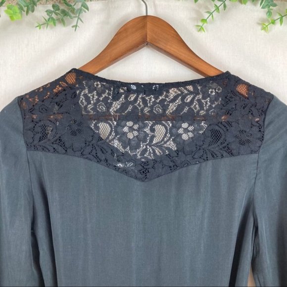 ONLY Front Pockets Long Romper Tie up Skull Head Button Lace Back - Picture 8 of 12